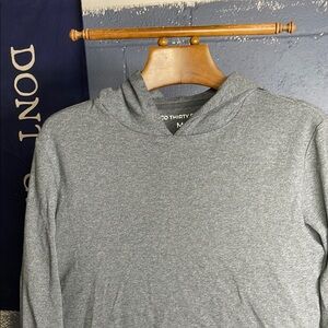 Grey Men's Hoodie Shirt CO36